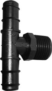 Barbed Tee with Male BSP Offtake