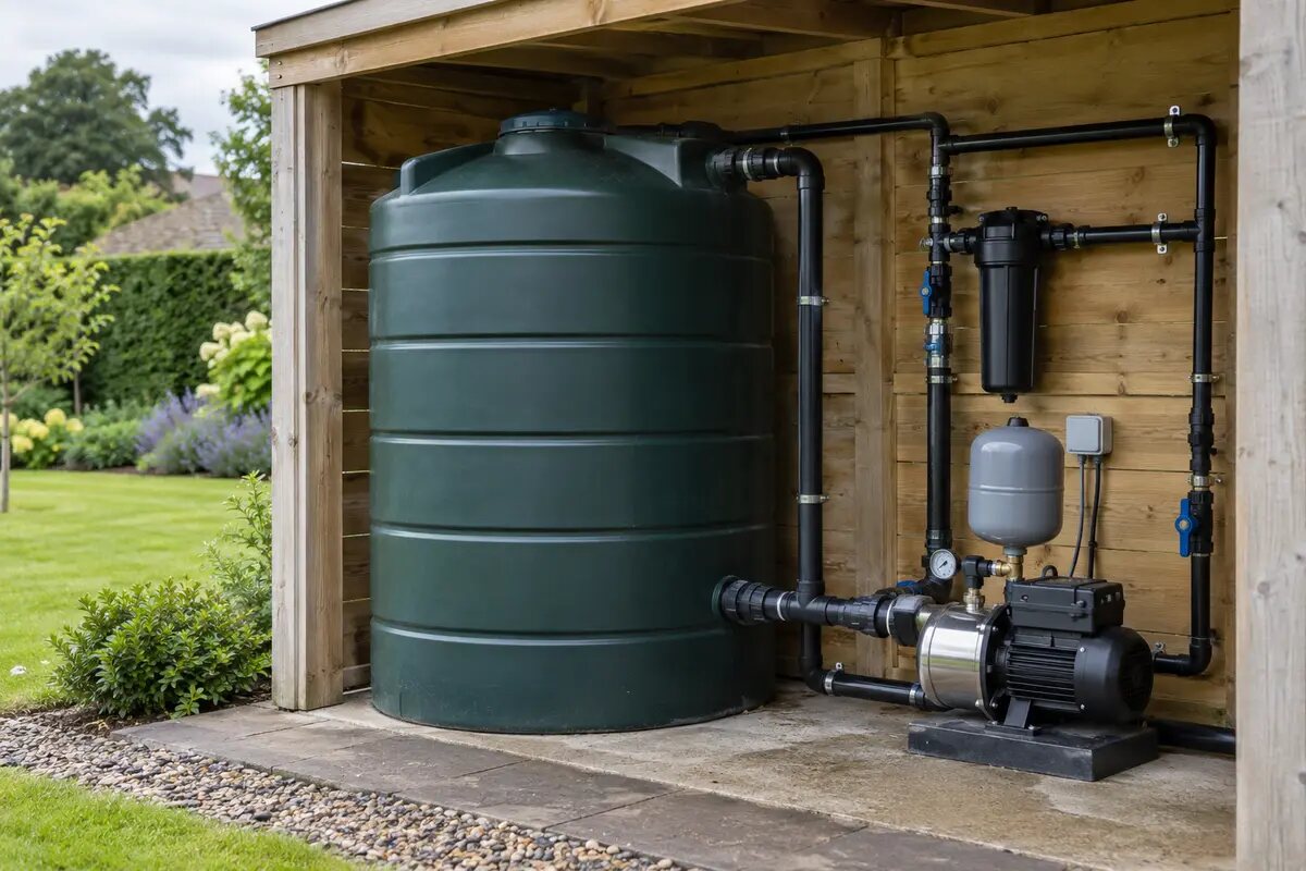 Does a Garden Irrigation System Need a Pump and Tank?